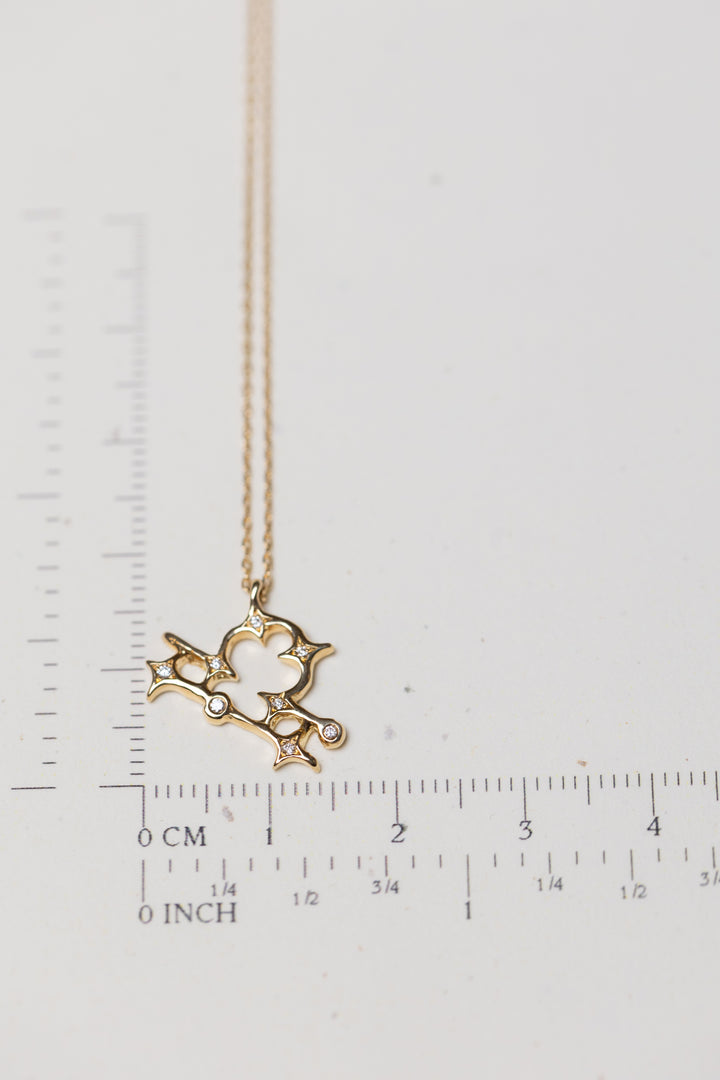 The size of the Libra motif.